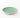 Plate Ninsei, green glaze, gold-painted top, 6 inches