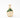 Sake bottle Ninsei Pine