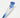Chopstick rest, blue and white, bamboo boat